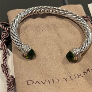 SALE ~ David Yurman 7MM Diamond Cable Bracelet